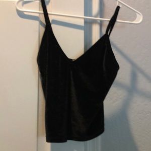Brandy Melville velvet tank